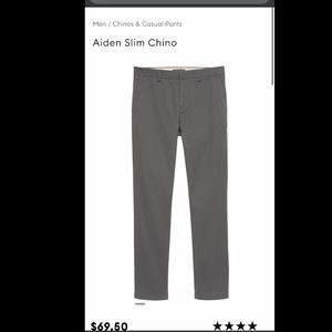 Banana republic aiden chino 31x30